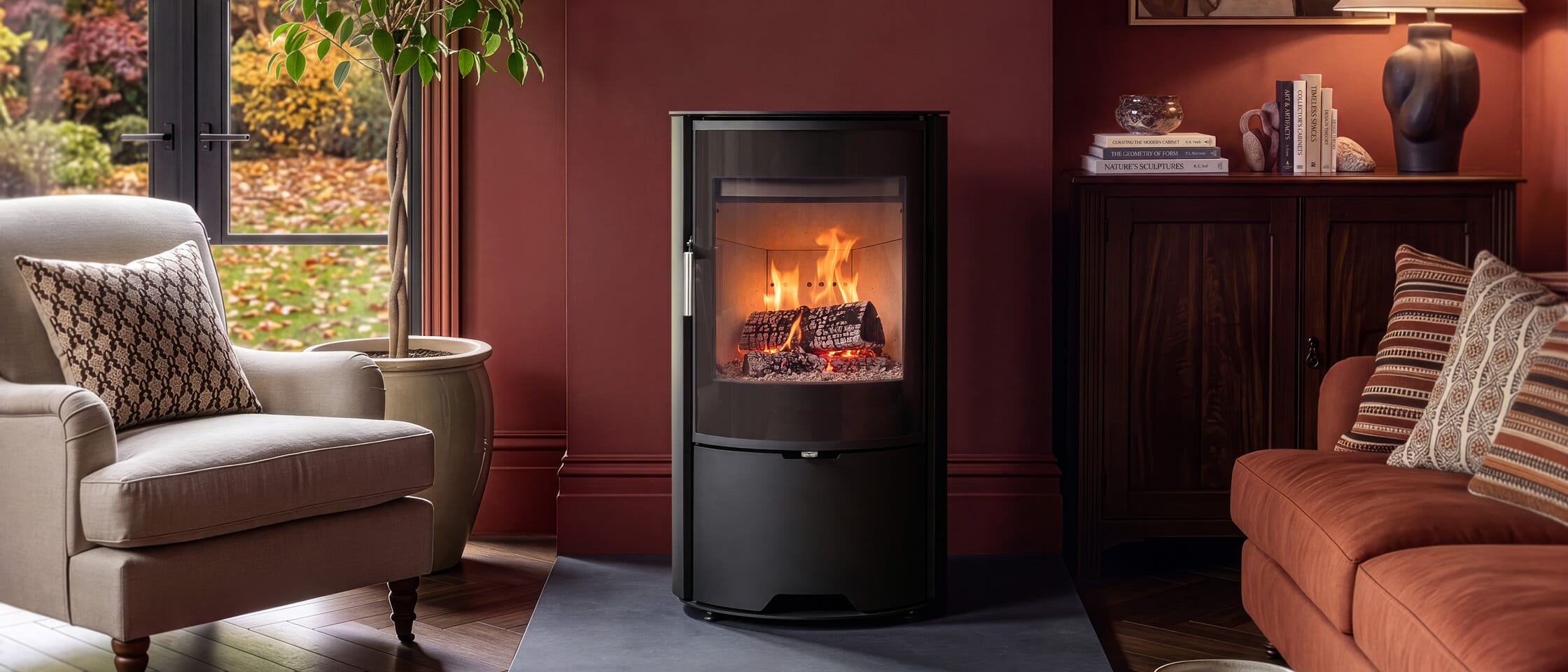 Lagom 5 (series 5) 4.9kW wood burning stove